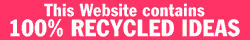 This site contains 100% recycled material